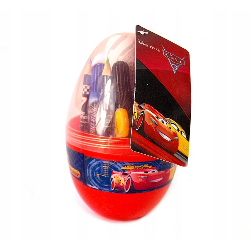 DUŻE JAJKO NIESPODZIANKA 15CM SAMOCHODY CARS