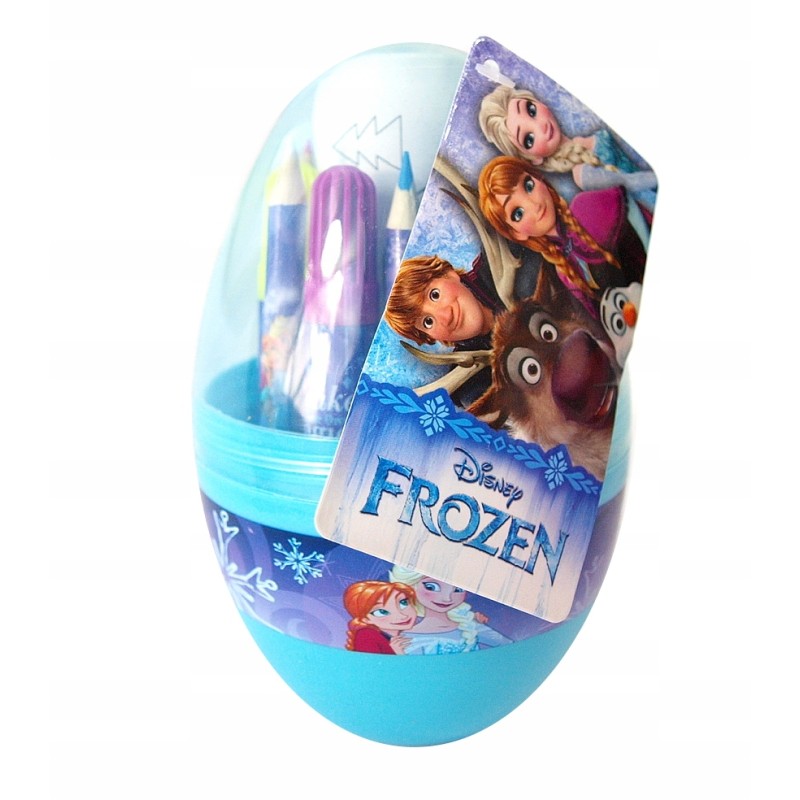 DUŻE JAJKO NIESPODZIANKA 15CM FROZEN KRAINA LODU