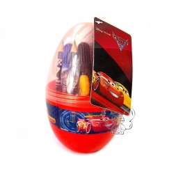 DUŻE JAJKO NIESPODZIANKA 15CM SAMOCHODY CARS