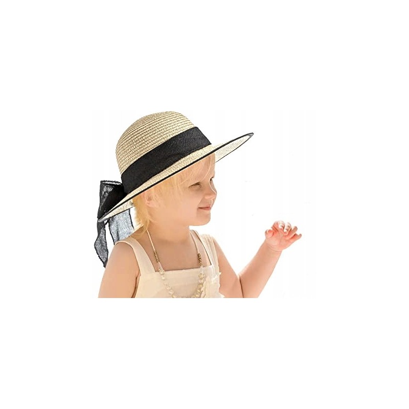 KAPELUSZ PLAŻOWY LETNI 58 LAMÓWKA RONDO 9CM ECRU