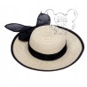 KAPELUSZ PLAŻOWY LETNI 58 LAMÓWKA RONDO 9CM ECRU