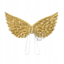 ZŁOTE SKRZYDŁA ANIOŁA JASEŁKA SZOPKA 42 CM