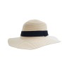 KAPELUSZ PLAŻOWY damski LETNI toczek ecru z regulacją