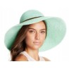 KAPELUSZ damski PLAŻOWY LARA GĘSTY SPLOT MIĘTOWY