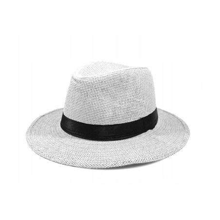 KAPELUSZ panama EKWADOR NATURALNE WŁÓKNO 58 BIAŁY