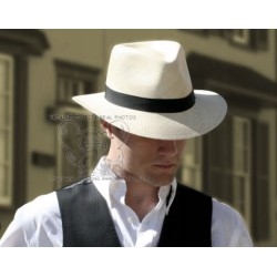 KAPELUSZ panama EKWADOR NATURALNE WŁÓKNO 58 BIAŁY