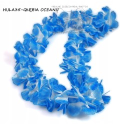 GIRLANDY WIEŃCE HAWAJSKIE kwiaty NIEBIESKIE OCEAN